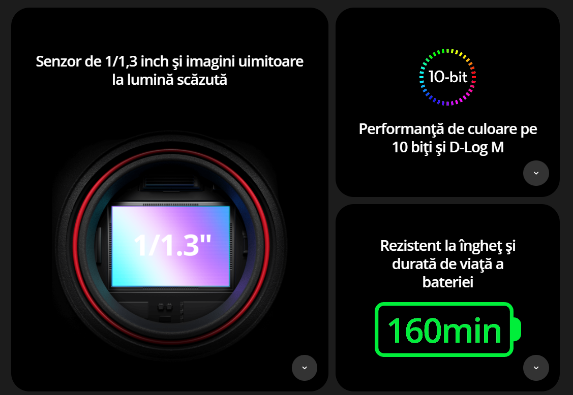 DJI Osmo Action 4 - DJI Romania - Produse DJI oferite de Dronshop.ro